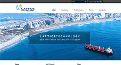 Desktop Screenshot of lattice-technology.com